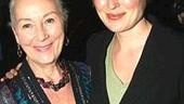 Rosemary Harris and daughter, Jennifer Ehle, stop for a picture.