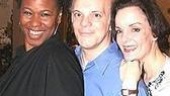 Kecia Lewis-Evans,  Eddie Korbichand Jennifer Smith give a smile.