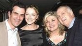 The quartet of stars from Show People:Ty Burrell, Judy Greer, Debra Monk and Lawrence Pressman give us an opening night smile.