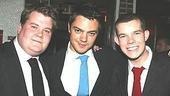 A trilogy of History Boys!James Corden, Dominic Cooper and Russell Tovey.