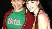 Tony Yazbeck and Chryssie Whitehead play newlyweds Al and Kristine.