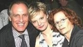 Martha Plimpton with her parents, Keith Carradine and Shelley Plimpton, who actually courted while performing in Hair at the same theater where Shining City plays, the Biltmore!