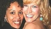 Krisha Marcano, who plays Squeak in The Color Purple, gets together with Felicia Finley, the not-so-nice Linda in The Wedding Singer.