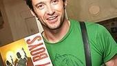 Hugh Jackman at Jersey Boys - Hugh Jackman (with program)