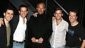 Photo Op - Kevin Costner at Jersey Boys - John Lloyd Young - Christian Hoff - Kevin Costner - Daniel Reichard - Steve Gouveia