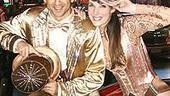 Tony Yazbeck and Chryssie Whiteheadzip into Times Square.