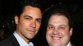 Former Tisch classmates, Cold Case's Danny Pino and original Avenue Q-er Jordan Gelber.
