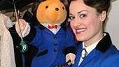 The top auction item: a Mary Poppins bear signed by Broadway star Ashley Brown and Julie Andrews (not pictured).