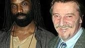 King Lear stars Timothy D. Stickney (Oswald) and Larry Bryggman (Earl of Gloucester).