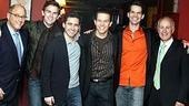 Photo Op - Jersey Boys does Actors' Fund benefit 2007 - Steve Kalafer - Daniel Reichard - John Lloyd Young - Christian Hoff - J. Robert Spencer - Joseph Benincasa