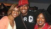 Onstage this is what he looks like grown up.Gayle King with The Color Purple's Chaz Lamar Shepard (Harpo) and NaTasha Yvette Williams (Sofia). Like Fantasia, both are Broadway debuting.