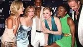Photo Op - Xanadu opening - Olivia Newton-John - Patti Murin - Andre Ward - Anika Larsen - Kenita R. Miller - Marty Thomas - 2