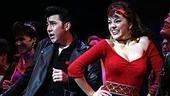 Photo Op - Grease Opening - cc - Max Crumm - Laura Osnes -1 