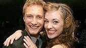 Photo Op - Grease Opening - Nathan Johnson - Laura Osnes