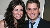 Photo Op - Idina Menzel at Madison Square Garden - Idina Menzel - Michael Buble