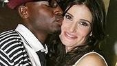 Photo Op - Idina Menzel at Madison Square Garden - Taye Diggs - Idina Menzel - 2