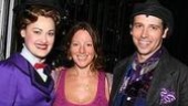 Sarah meets Mary and Bert! Ashley Brown, Sarah McLachlan and understudy Matt Loehr, who was on in the role that night.