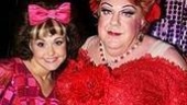 And George with his daughter for the day,perky Tracy understudy Lori Eve Marinacci.