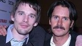 Ethan Hawke & Josh Hamilton at the opening of Hurlyburly