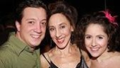 Three Broadway gypsies of Cry-Baby, Stacey Todd Holt (who spent several years in The Producers), and Hairspray vets Joanna Glushak and Alli Mauzey.