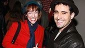Photo Op - John Lloyd Young Leaves Jersey Boys -  John Lloyd Young (with young woman)