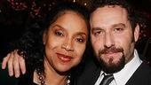 The Queen and her Prince. Phylicia Rashad with Adam Dannheisser, who plays her son in Cymbeline.