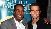 Photo Op - Cameron Mathison at Little Mermaid - Norm Lewis - Cameron Mathison 