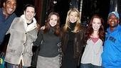 Christie Brinkley at The Little Mermaid - Norm Lewis - Sean Palmer - Alexa Ray Joel - Christie Brinkley - Sierra Boggess - Tituss Burgess