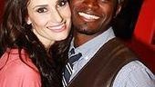 Idina Menzel at Virgin - Idina - Taye Diggs 