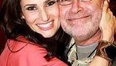 Idina Menzel at Virgin - Idina with dad 