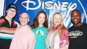 Cast members of Little Mermaid: Tyler Maynard, Eddie Korbich, Sierra Boggess, Sherie Rene Scott and Tituss Burgess gather to celebrate their new cast album.