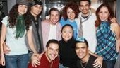 Leads Mandy Gonzalez, Seth Stewart, Robin De Jesus, Carlos Gomez, Karen Olivo, Janet Dacal, Christopher Jackson, Lin-Manuel Miranda and Andrea Burns.  