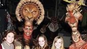Diane Lane at Lion King - Diane Lane - daughter Eleanor - Nathaniel Stampley - Derek Smith 