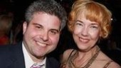 Cry-Baby producer Adam Epstein with his star, Harriet Harris.