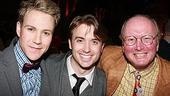 Cry-Baby's Baldwin, Christopher J. Hanke, title star James Snyder, and co-bookwriter Mark O'Donnell.