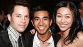Top Girls understudy Angela Lin gets some support from A Chorus Line's Jason Tam and Aaron Albano. 