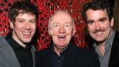Onstage Dubliners John Gallagher Jr., Jim Norton and Brian D'Arcy James are three of Atlantic's lucky charms!