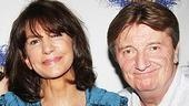 The stars of the two-hander: Mercedes Ruehl, who plays the inventive sculptor Louise Nevelson, and Larry Bryggman. 