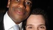 No competition tension here. Fellow nominees Daniel Breaker of Passing Strange and Heights' Robin De Jesus get along swimmingly. 
