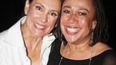November's Laurie Metcalf poses with fellow 2008 Tony nominee, S. Epatha Merkerson, who starred in Come Back, Little Sheba earlier this season.