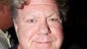 Hairspray's George Wendt, free of his Edna Turnblad drag, makes the rounds at Broadway Bares.
