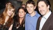 One big happy family offstage: Aya Cash, Maura Tierney, Brian J. Smith and Scott Cohen. 