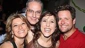 Liz Larsen, Tom Hewitt, Wonderettes star Farah Alvin and Ed Staudenmeyer party up on opening night.