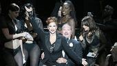 Tom Wopat as Billy Flynn, Bianca Marroquin as Roxie Hart and the cast of Chicago