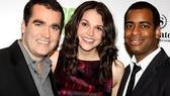 Shrek NYC Meet and Greet - Sutton Foster - Brian d'Arcy James - Daniel Breaker