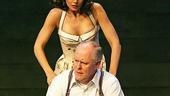 Katie Holmes as Ann Deever and John Lithgow as Joe Keller in All My Sons.