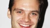 Sebastian Stan, so memorable in 2007’s much-anticipated Broadway revival of Talk Radio, attends the most anticipated revival of fall 2008.