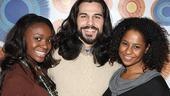 Looks like Saycon and Nicole have found a good candidate for onstage romance, Steel Burkhardt.