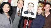 Danny Burstein Honored at Sardi’s – Loretta Ables Sayre – Kelli O’Hara – Danny Burstein - Andrew Samonsky