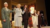 Blithe Spirit Opening Night - curtain call cast